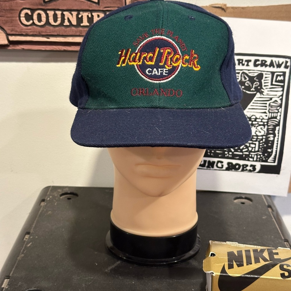 Hard Rock Cafe Vintage Snap Back Hat